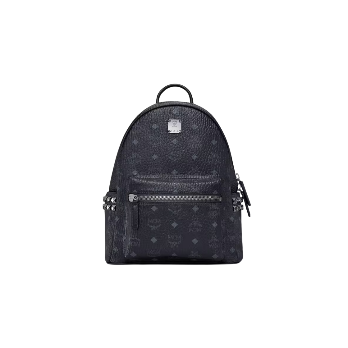 엠씨엠 스타크 사이드 스터드 백팩 비세토스 스몰 블랙(MCM Stark Side Studs Backpack in Visetos Small Black)