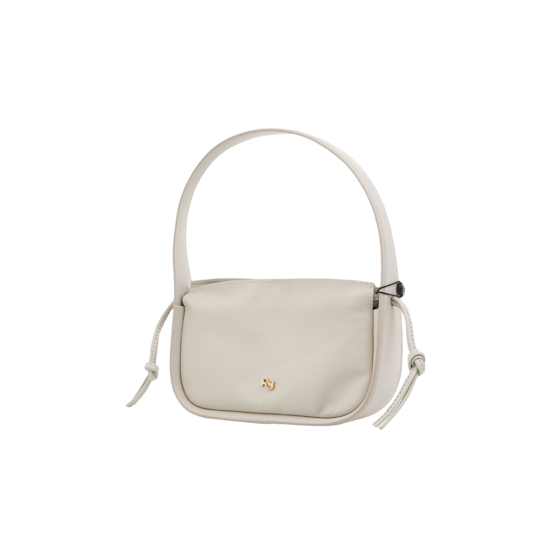 유제피 미니 스크런치 토트백 오프 화이트(Yuzefi Mini Scrunchie Tote Bag Off White) - 2