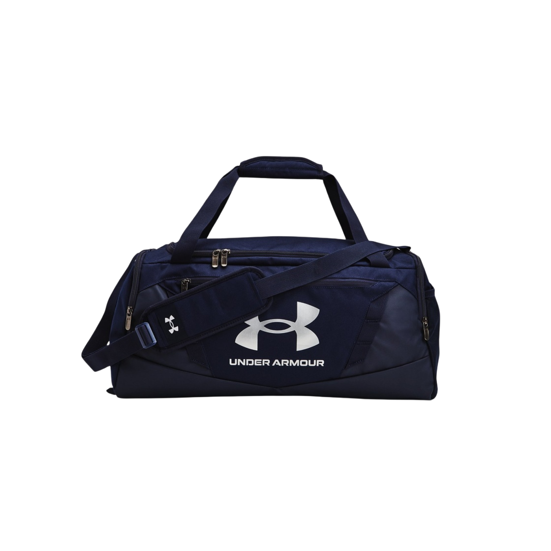 언더아머 언디나이어벌 5.0 스몰 더플백 미드나잇 네이비 메탈릭 실버 | Under Armour | KREAM