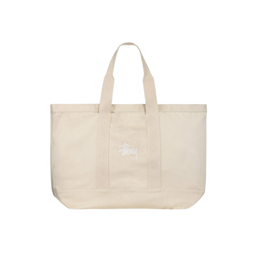 스투시 니들 펀치 XL 토트백 올리브 | Stussy | KREAM