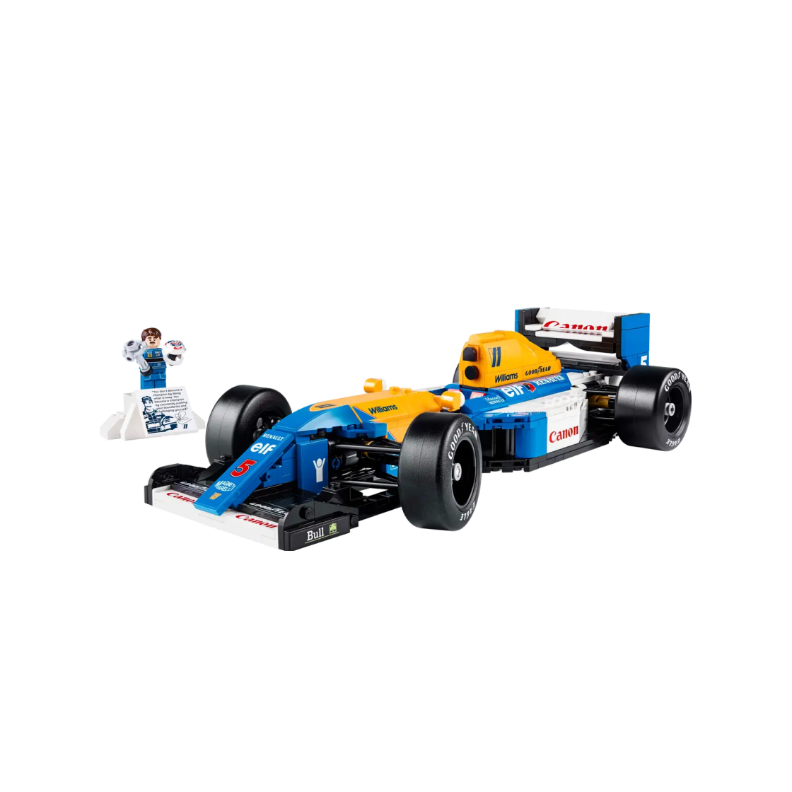 레고 아이콘 윌리엄스 레이싱 FW14B & 나이젤 만셀
