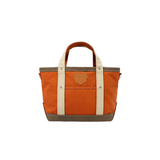 Human Made Canvas Tote Bag Small Orange