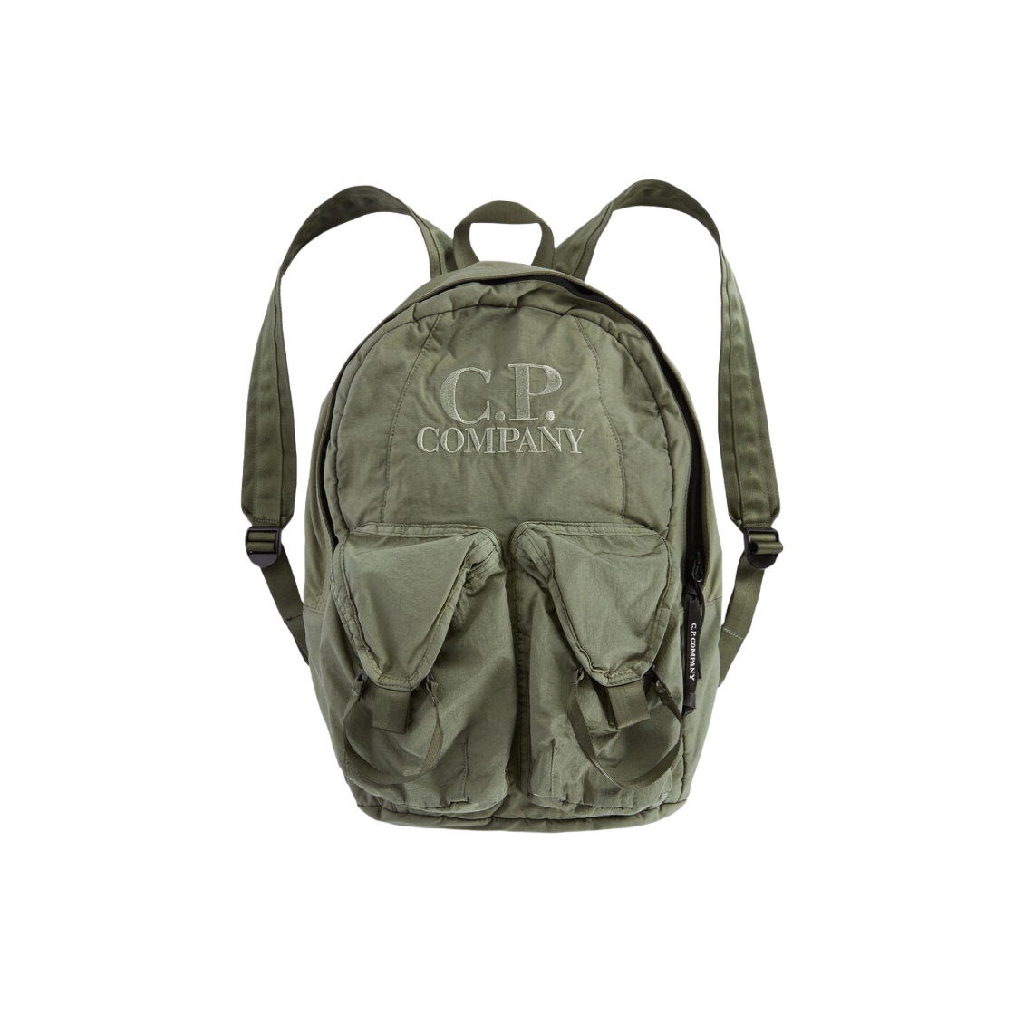 14CMAC330A005782M648 C.P. Company Taylon P Mixed Backpack Bronze Green - 23SS - 대표 이미지 #1