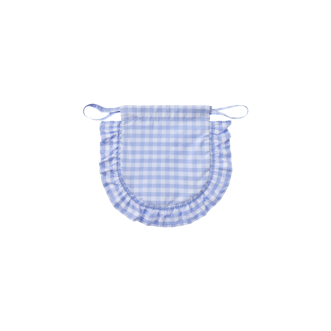 【EMIS】CHECK STRING ECO BAG-SKY BLUE 이미스 체크 스트링 에코백 스카이 블루 | Emis | KREAM