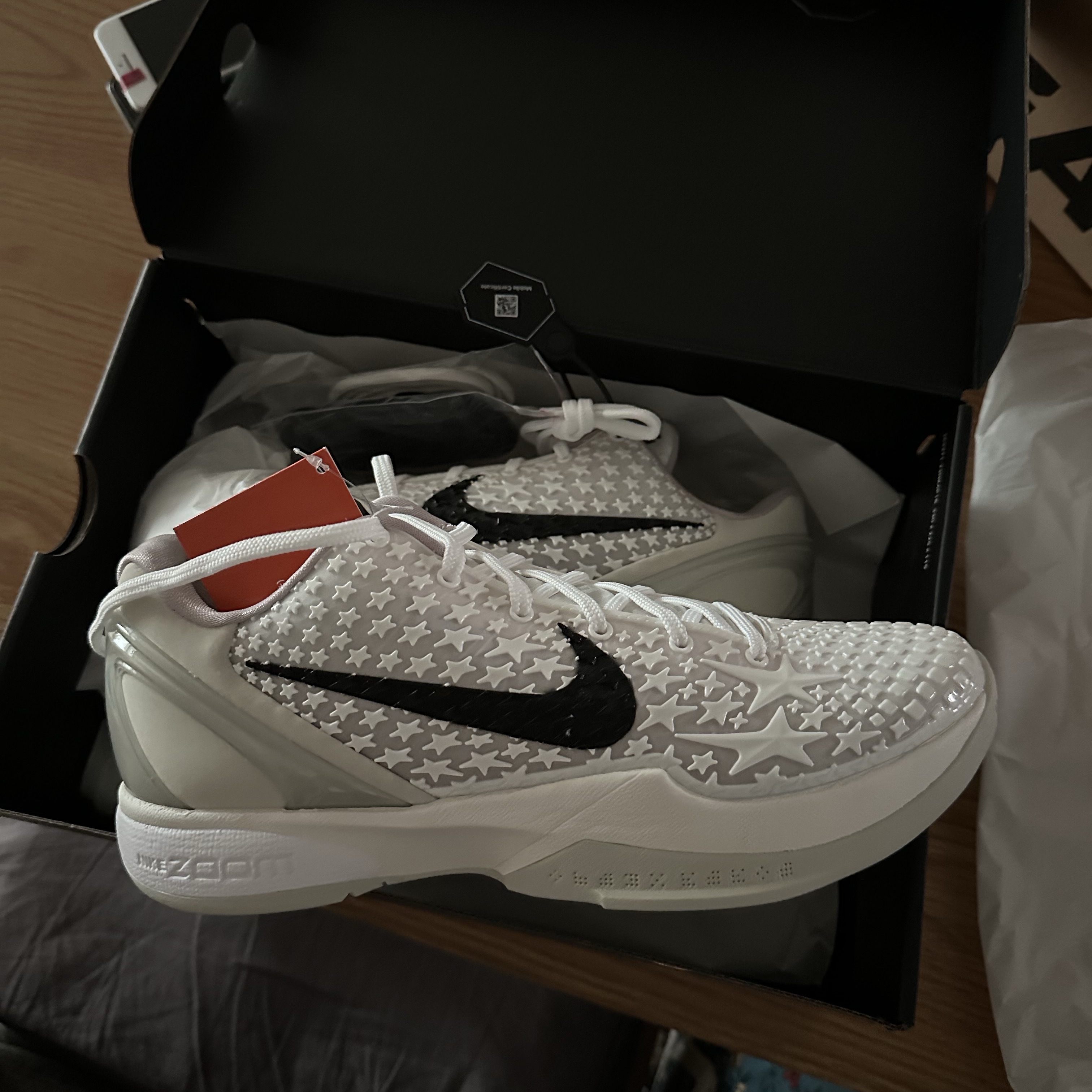 Nike Kobe 6 Protro Sail 착용 스타일