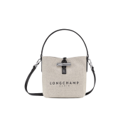 Longchamp Roseau Bucket Bag XS Ecru