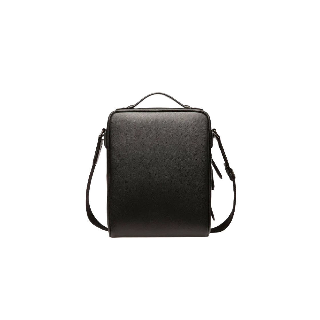 발리 마카오 레더 크로스바디백 블랙(Bally Mackao Leather Crossbody Bag Black) - 2