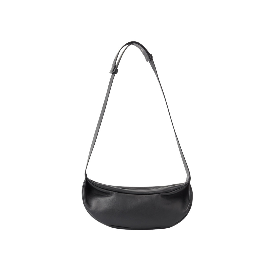 코스 레더 크로스바디백 블랙(COS Leather Crossbody Bag Black)