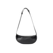 COS Leather Crossbody Bag Black