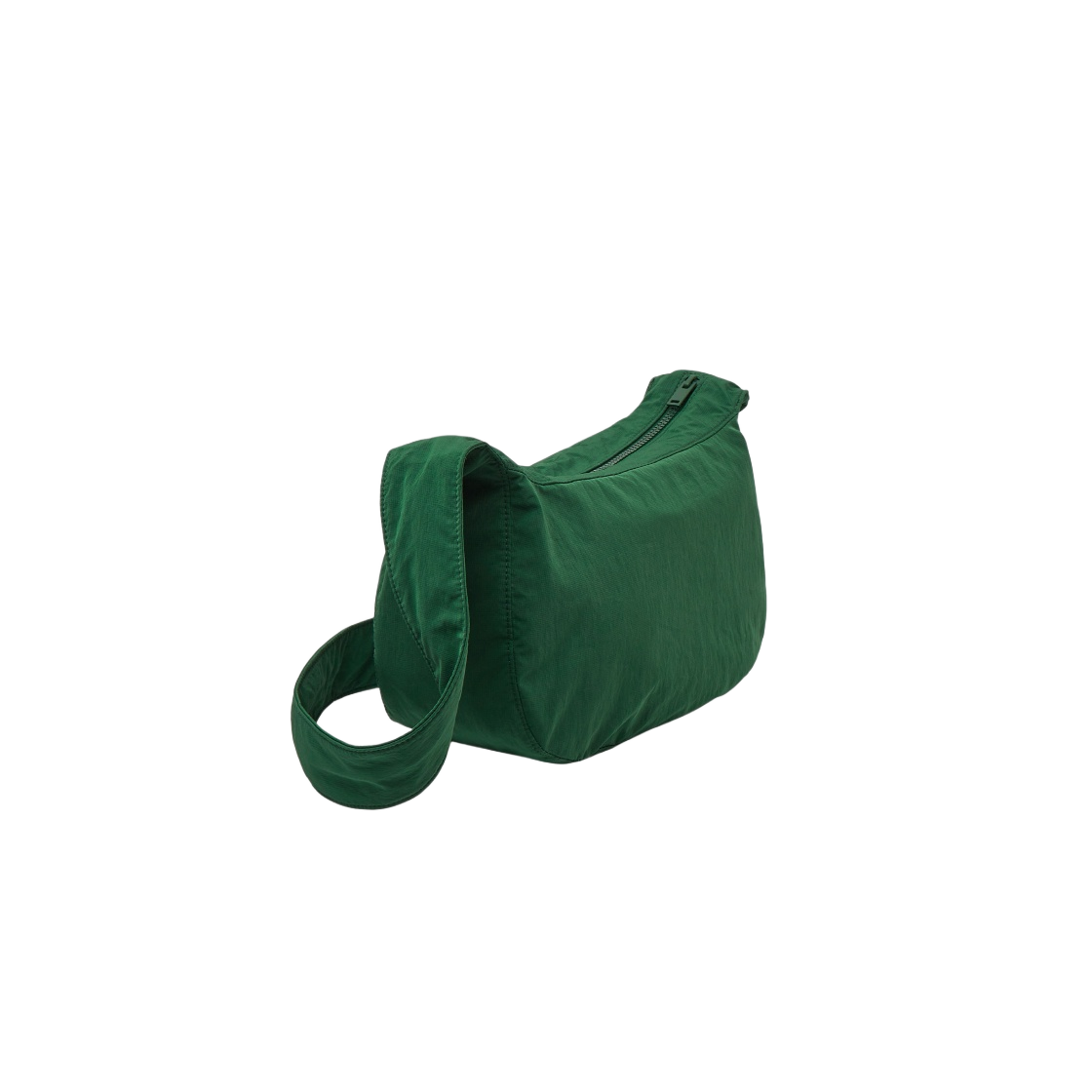 1153034006/1219190011 COS Nylon Crossbody Saddle Bag Dark Green - #2