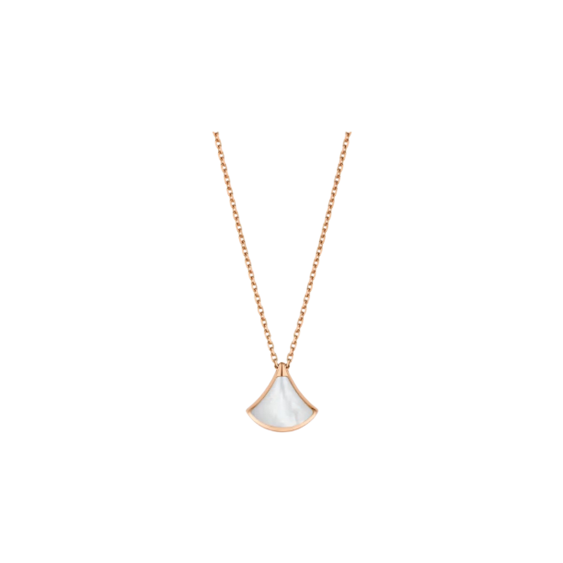 360209 Bulgari Divas Dream Necklace Rose Gold Mother of Pearl - Korea Exclusive - 대표 이미지 #1