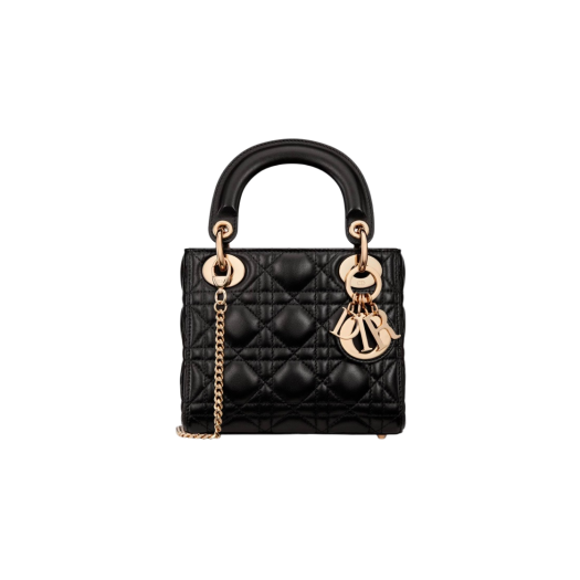 Dior Mini Lady Bag Black Cannage Lambskin