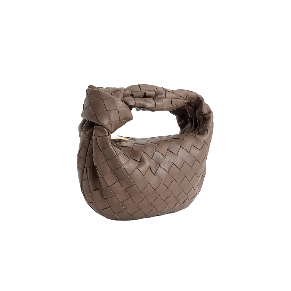 보테가 베네타 미니 레더 조디백 토프 그레이(Bottega Veneta Mini Leather Jodie Taupe Grey) - 2