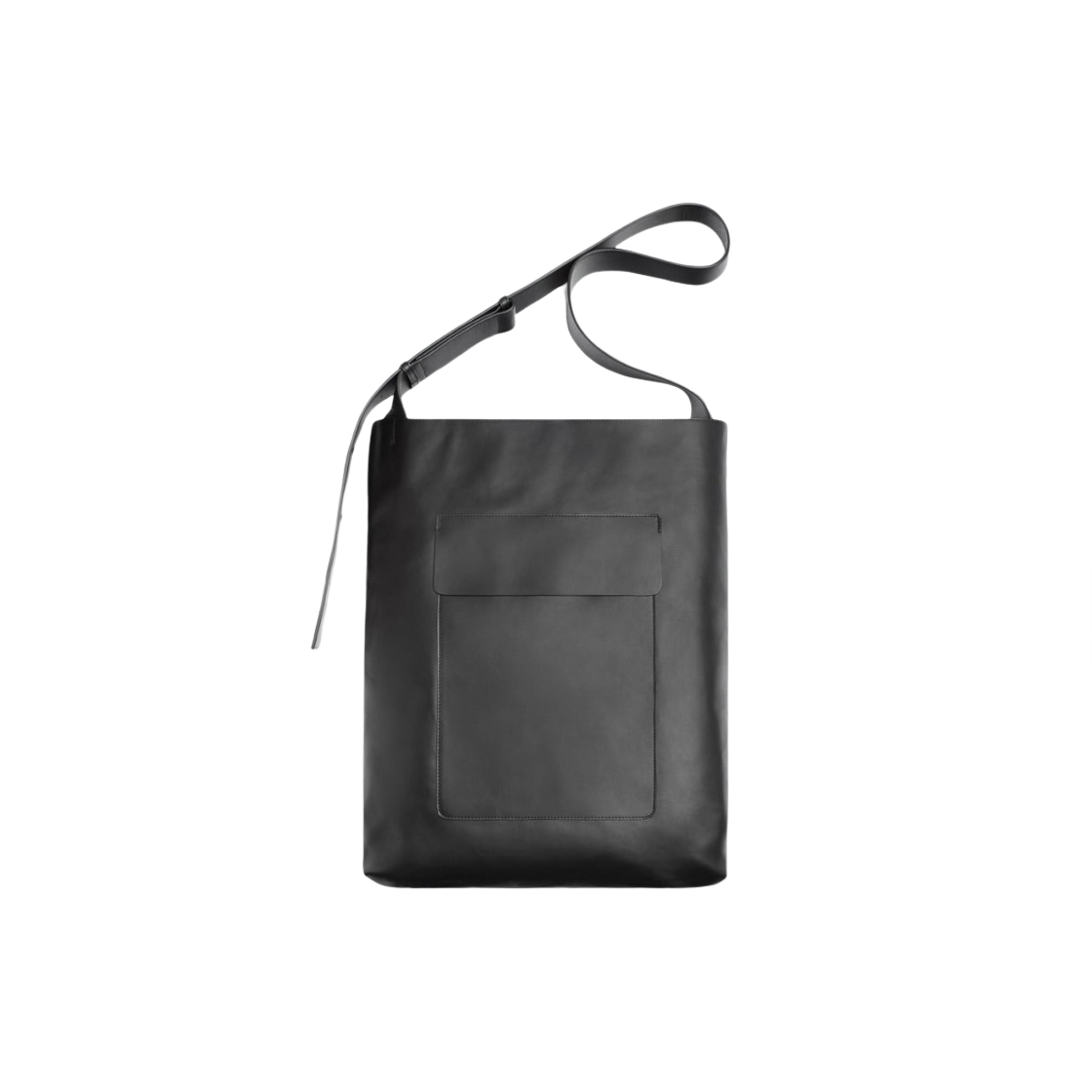 자라 레더 크로스바디백 블랙(Zara Leather Crossbody Bag Black) - 1