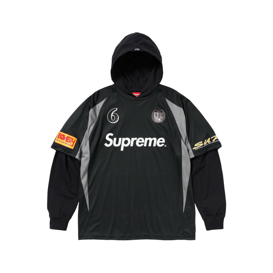 チェウォン着用 Supreme Hooded Soccer Jersey チェウォン着用 Supreme Hooded Soccer Jersey 【公式通販】