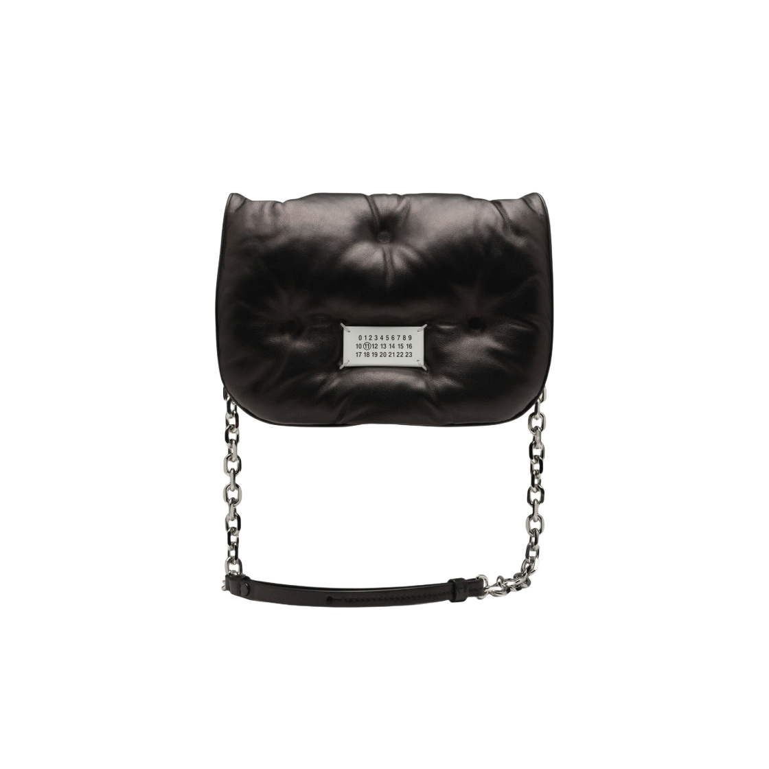 SB1WG0019P4300T8013 Maison Margiela Glam Slam Flap Small Black