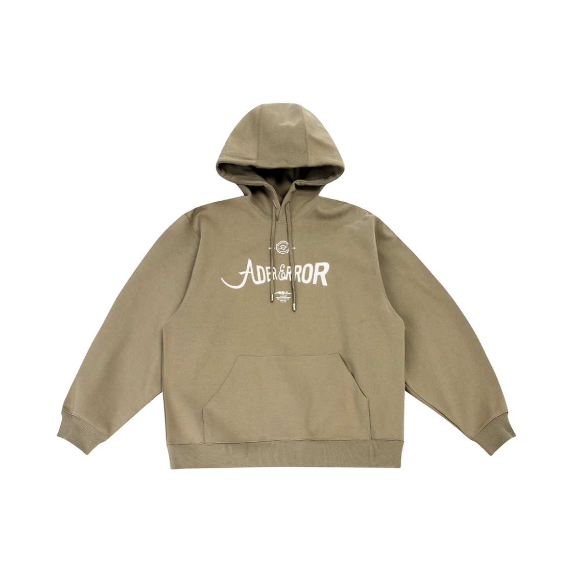 ★ADERERROR★ Verif logo hoodie Beige Ader Error - Verif Logo Hoodie | HBX - Globally Curated