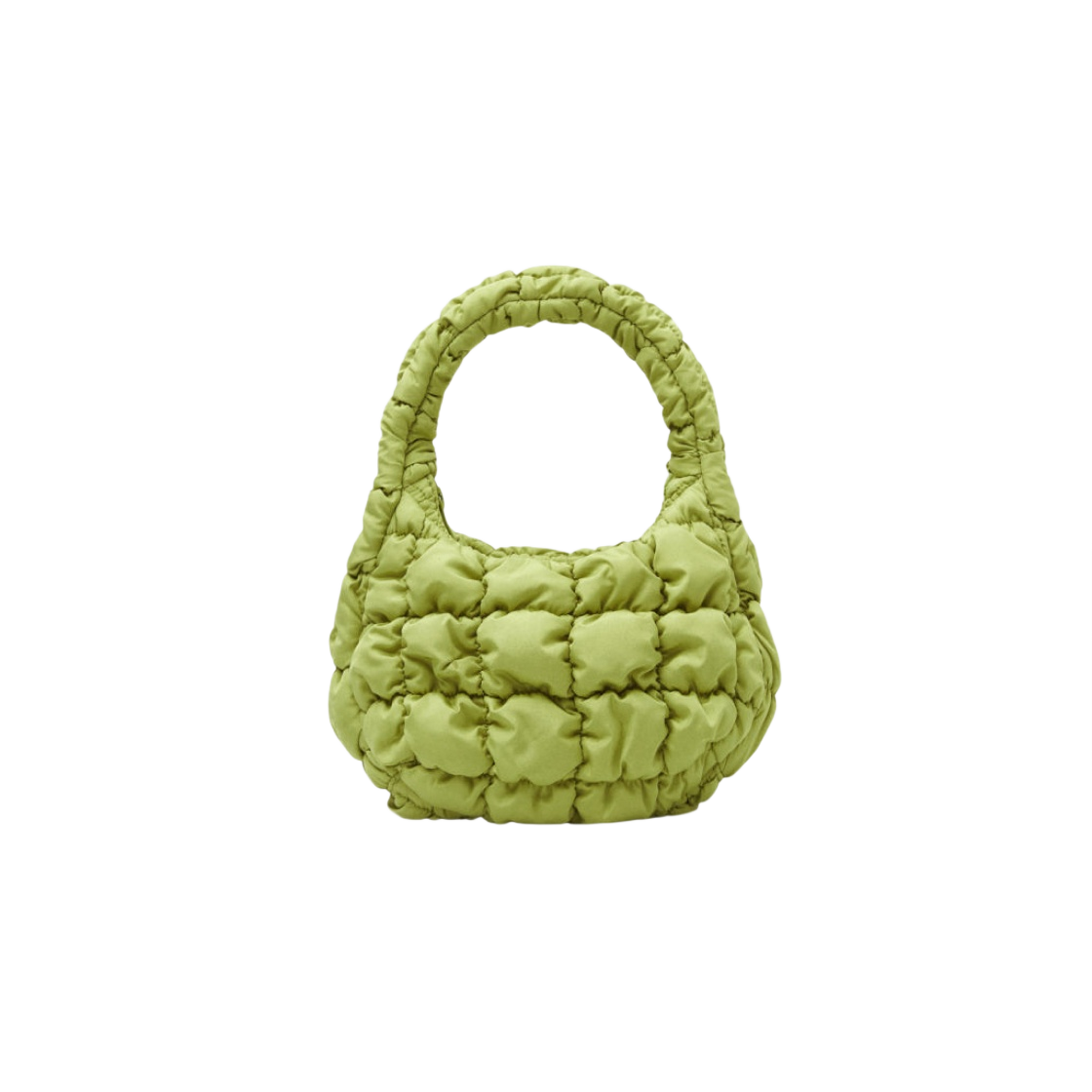 코스 퀼티드 마이크로백 그린(COS Quilted Micro Bag Green)