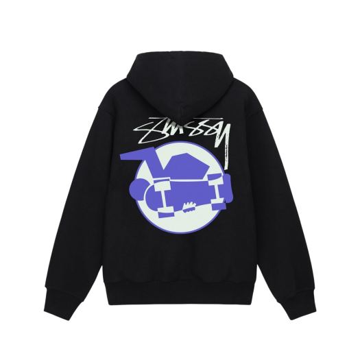★韓国の人気★【STUSSY】★BLOCK SPORT PIGMENT DYED HOODI.E★ Stussy Block Sport Pigment Dyed Hoodie Black L - POIZON