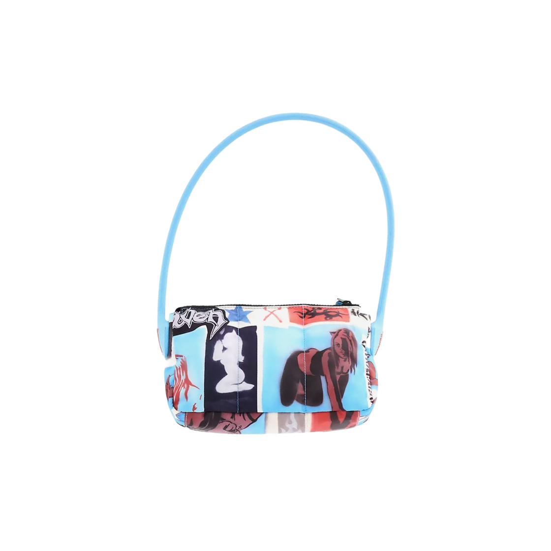 헤븐 바이 마크 제이콥스 스텐실 숄더백 블루 멀티(Heaven by Marc Jacobs Stencil Shoulder Bag Blue Multi) - 2