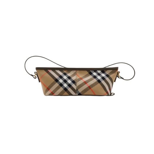 Burberry Check Mini Shoulder Bag Sand