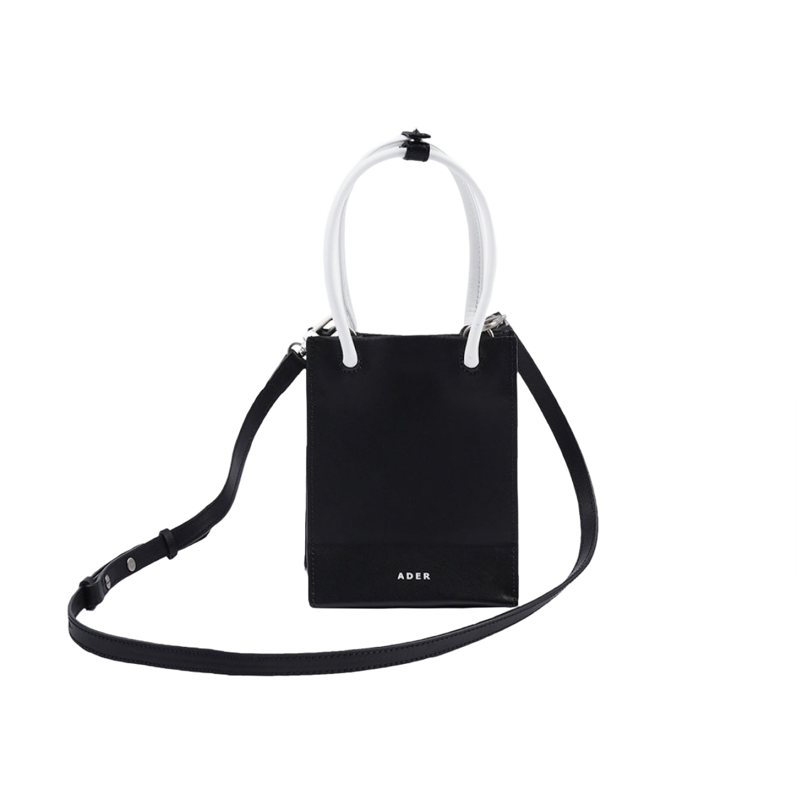 【ADERERROR】 Ader Error Blue Bag Noir Ader Error Small Shopper Shoulder Bag | Blue | FARFETCH