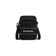 Balenciaga Sport Small Messenger Bag Black White