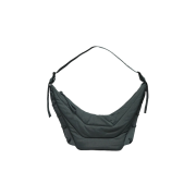 Lemaire Medium Soft Game Bag Nylon Canvas Asphalt