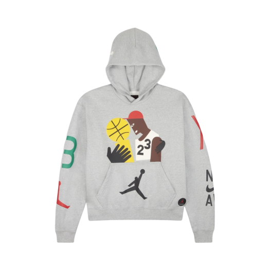 (W) Jordan x Nina Chanel Abney SRT Hoodie Grey - Asia