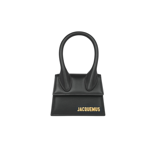 Jacquemus Le Chiquito Signature Leather Mini Handbag Black