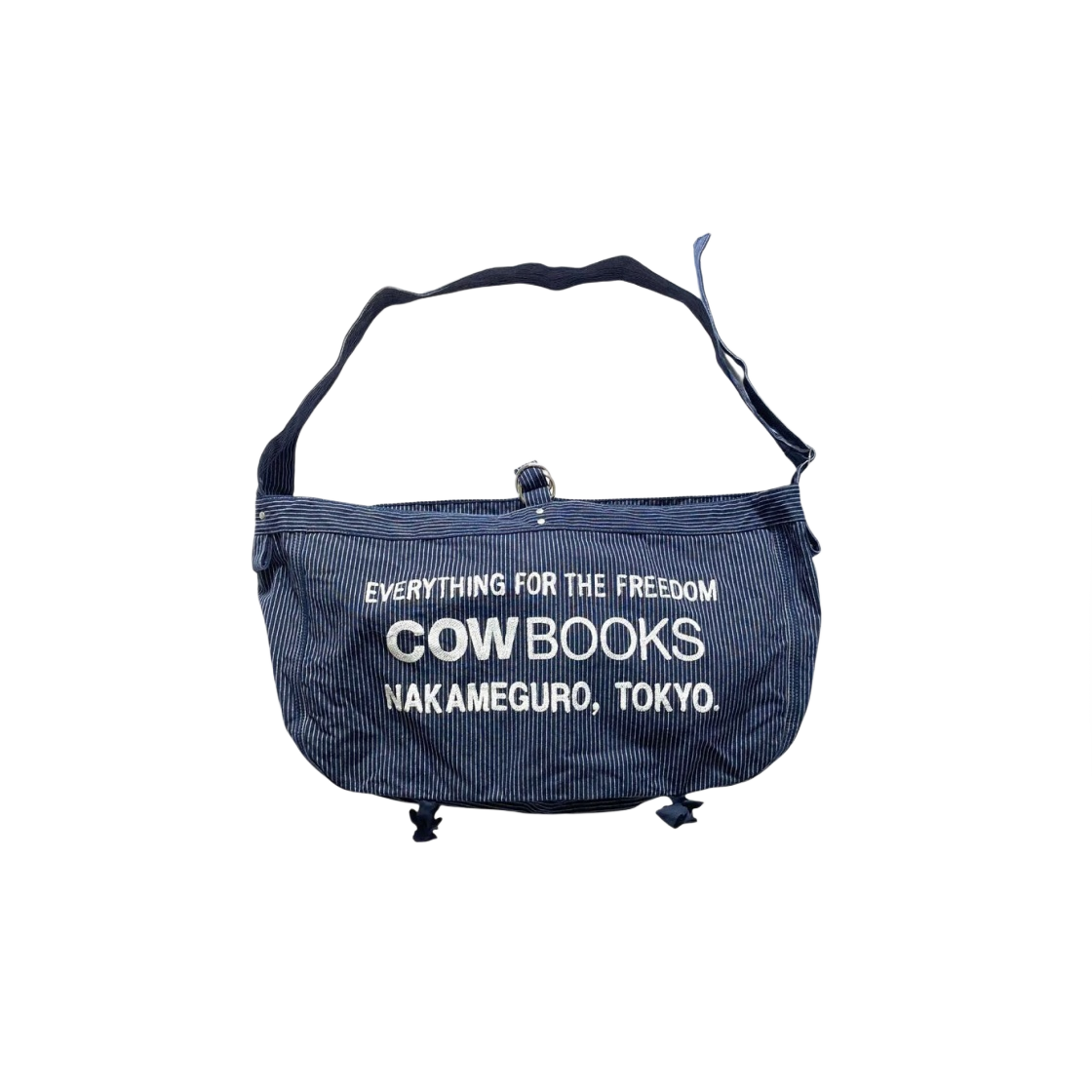 - Cow Books News Boy Bag Navy