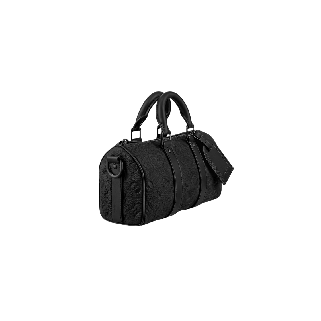M20900 Louis Vuitton Keepall Bandouliere 25 Taurillon Monogram Black - #2