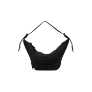 Lemaire Medium Soft Game Bag Nylon Canvas Black