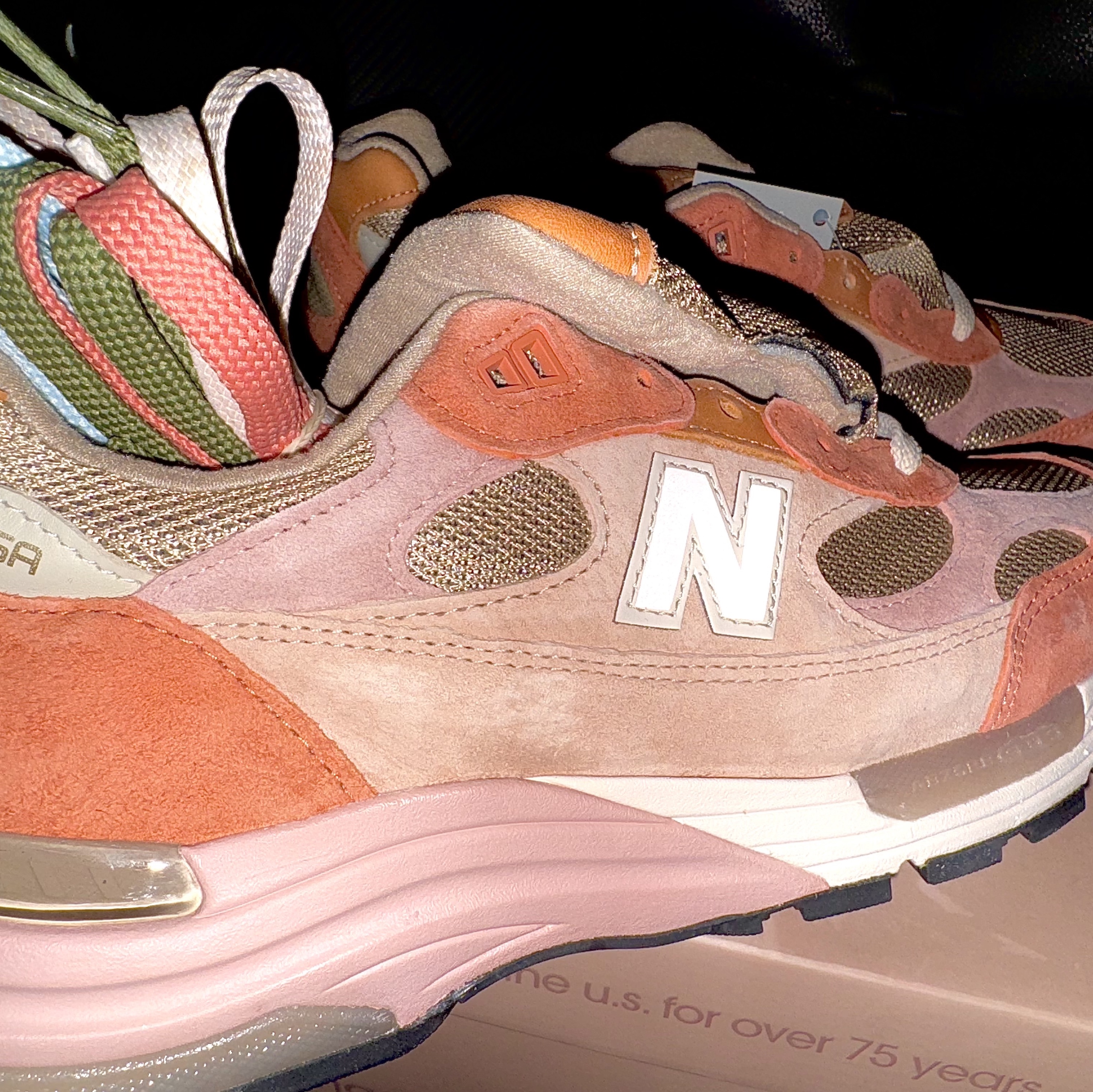 New Balance x Joe Freshgoods 992 Made in USA Aged Well 착용 스타일
