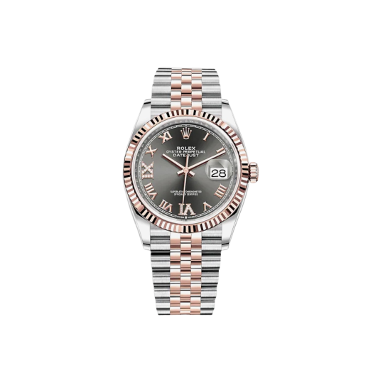 Rolex Datejust 36mm 126231 Slate Roman Diamond-Set Jubilee