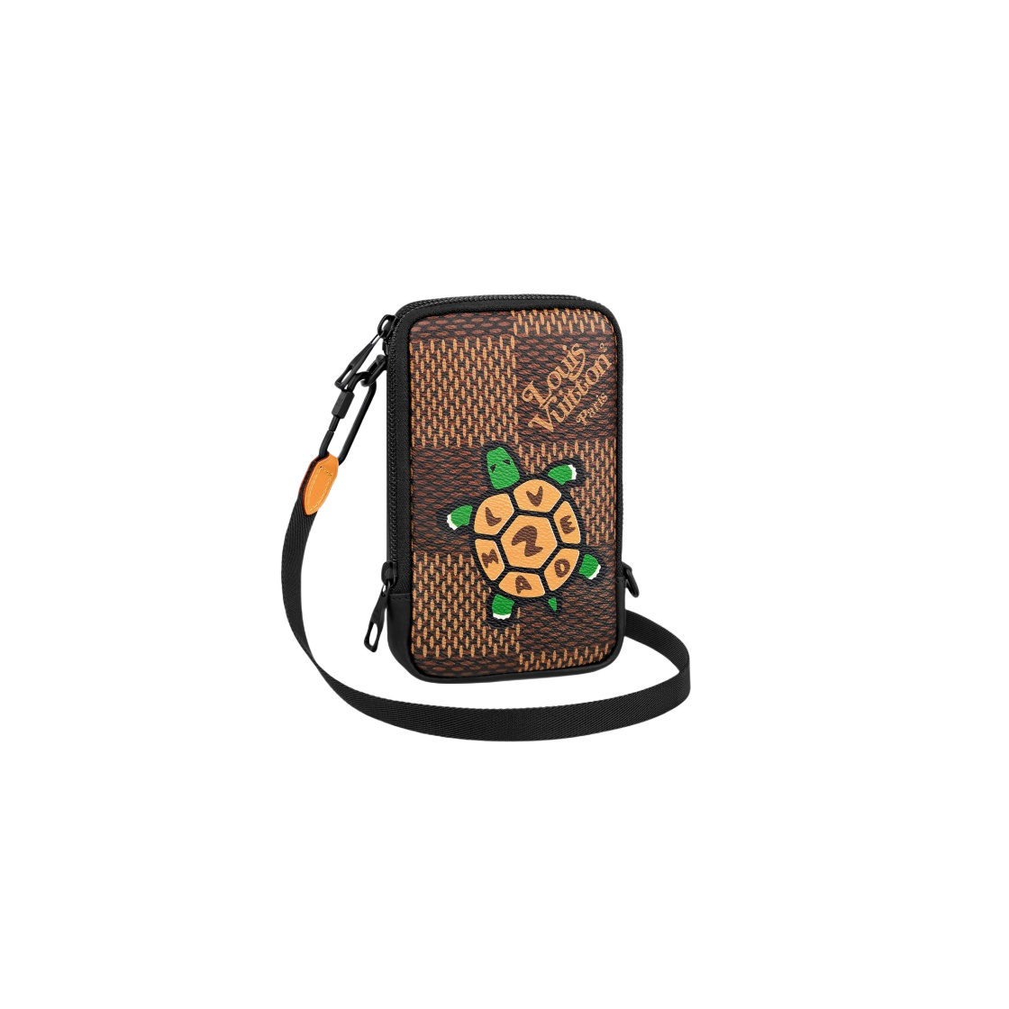 N40377 Louis Vuitton x Nigo Double Phone Pouch Giant Damier Ebene - 대표 이미지 #1
