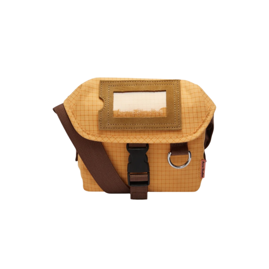 Acne Studios Mini Messenger Bag Yellow Brown