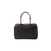 Miu Miu Leather Beau Bag Black