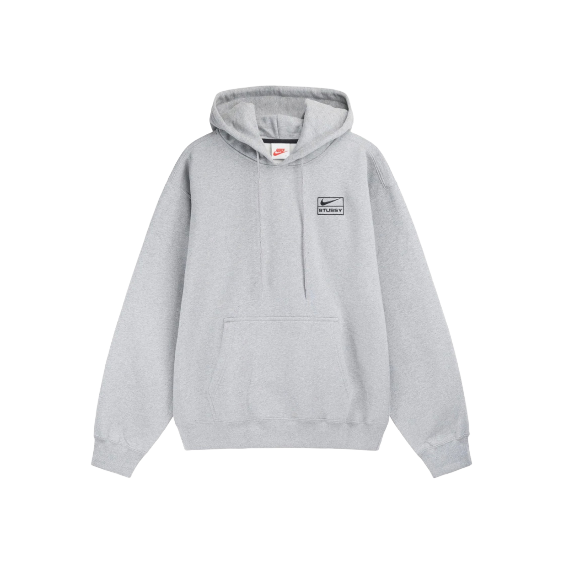 【ナイキ】Nike x Stussy NRG Fleece Crewneck Grey コラボ 人気 Nike x Stussy NRG BR Crew Fleece 'Grey' CT4311-063