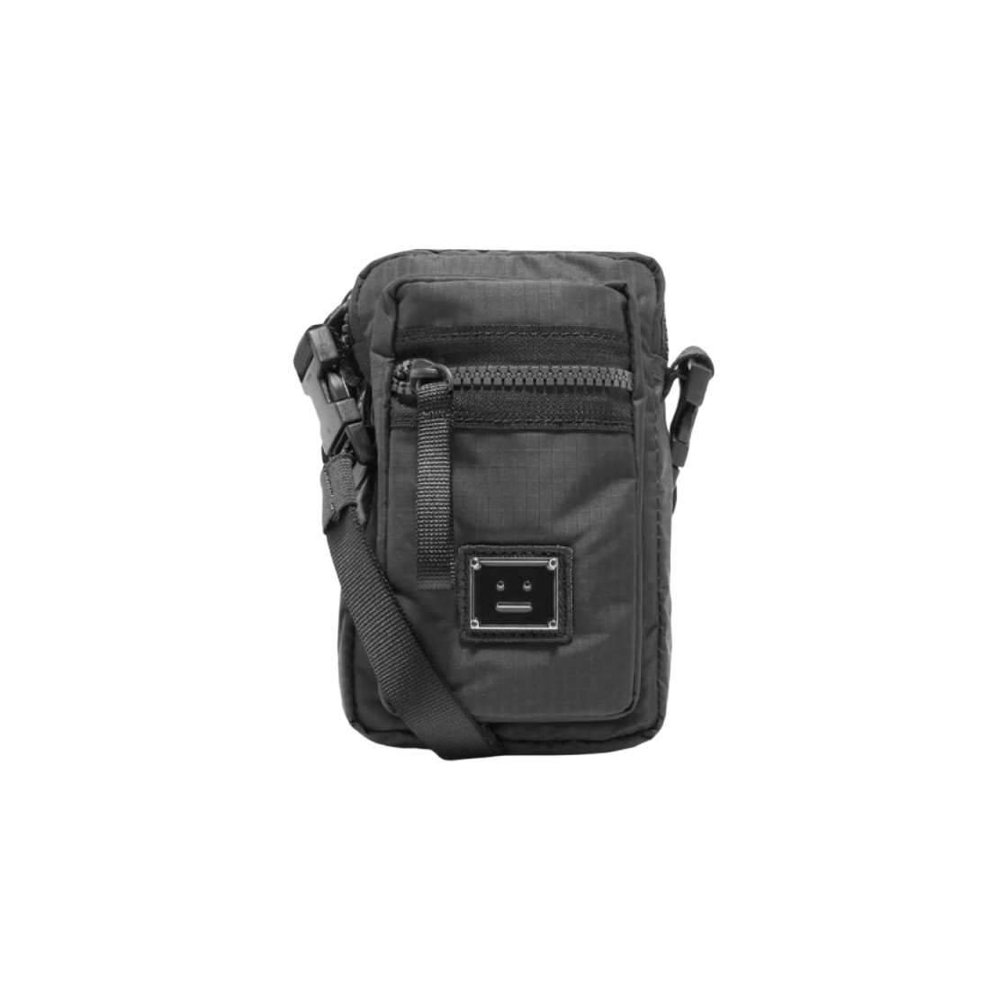 C10116-900 Acne Studios Arvel Crossbody Face Bag Black