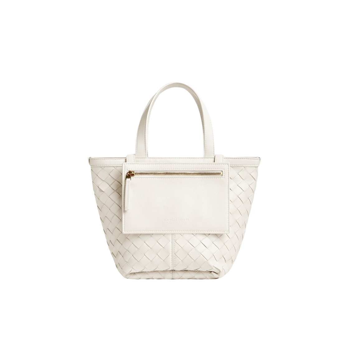 보테가 베네타 스몰 플립 플랩 초크(Bottega Veneta Small Flip Flap Chalk) - 1