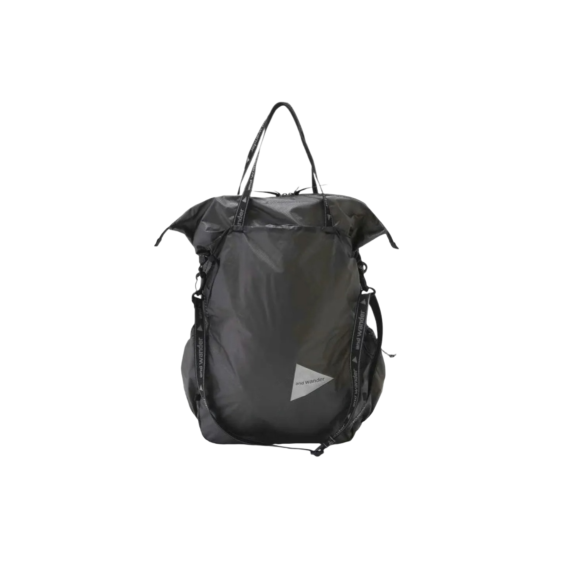 앤드 원더 실 토트백 차콜(And Wander Sil Tote Bag Charcoal)