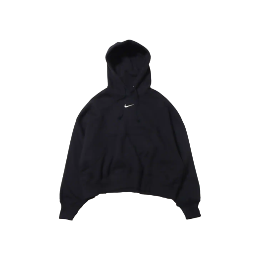 (W) Nike NSW Phoenix Fleece Oversized Pullover Hoodie Black - US/EU