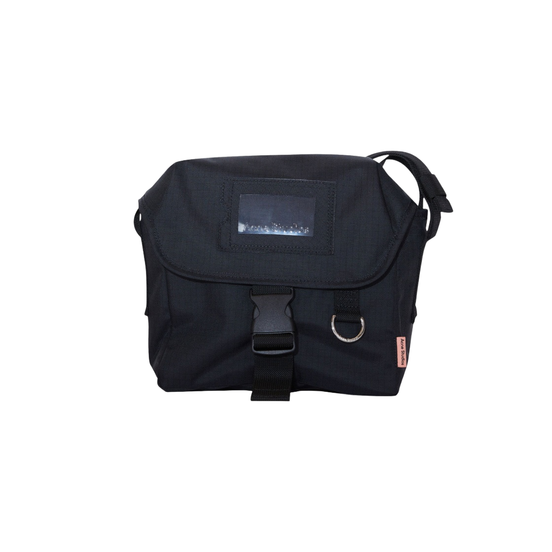 C10105-900 Acne Studios Midi Messenger Bag Black - 대표 이미지 #1