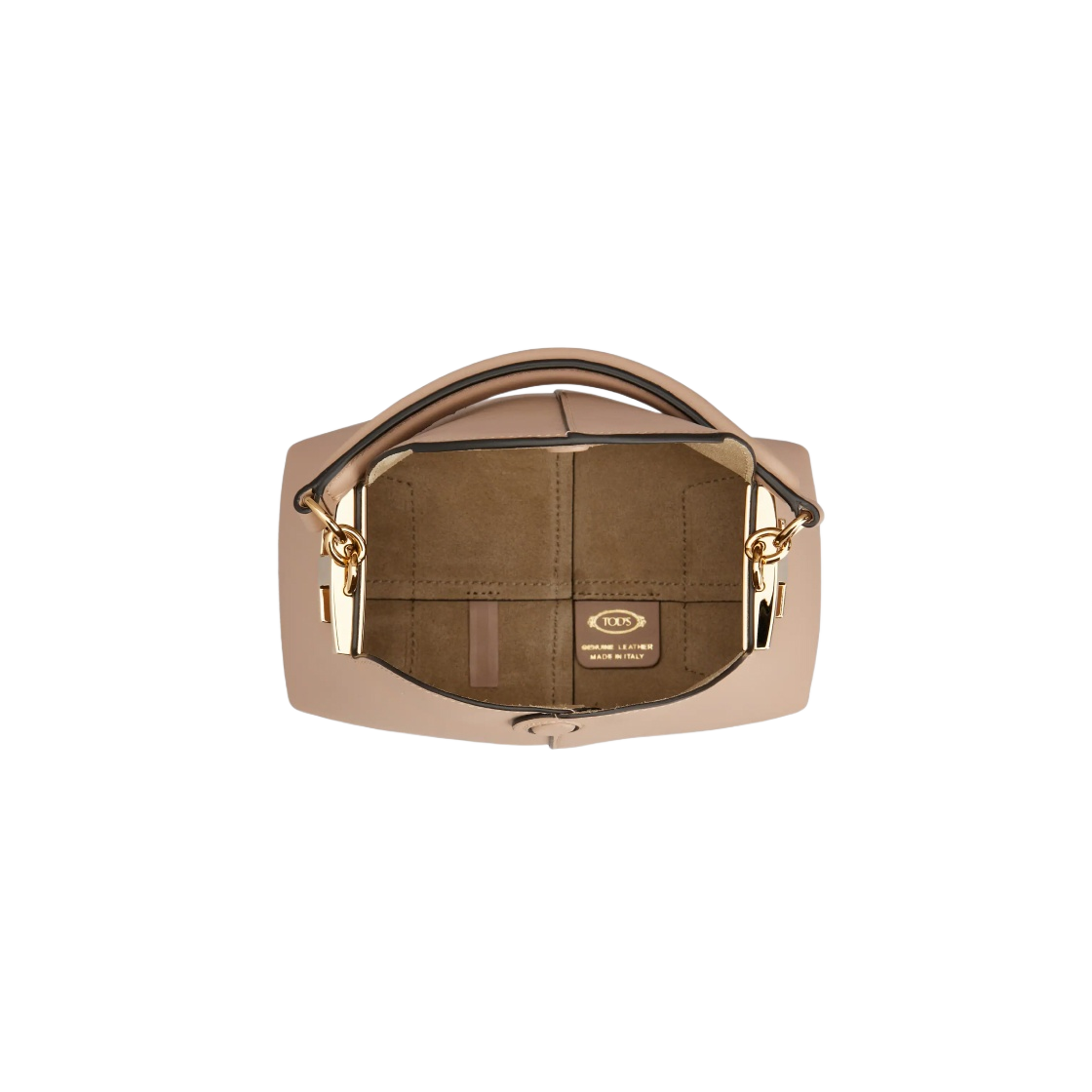 토즈 T 케이스 레더 메신저 토트백 마이크로 핑크(Tod's T Case Messenger Tote Bag in Leather Micro Pink) - 3