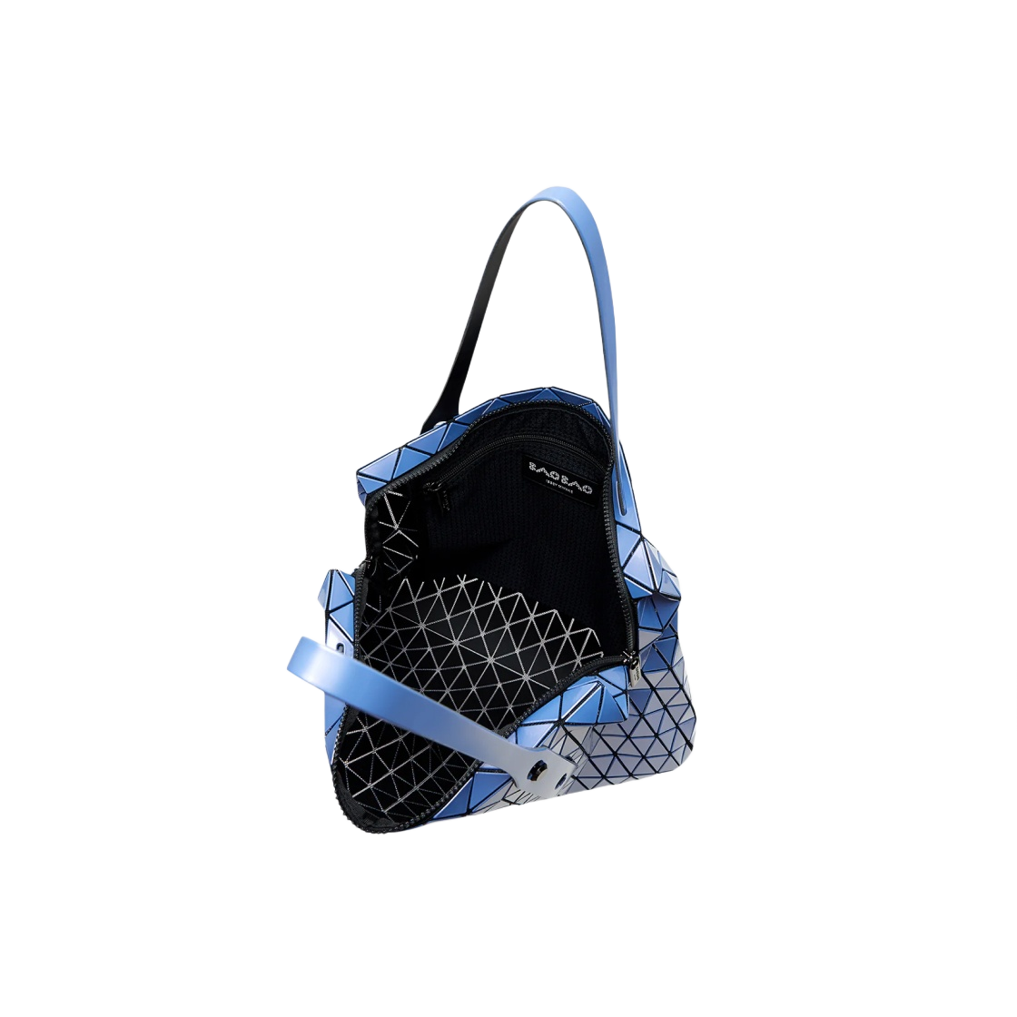 바오 바오 이세이 미야케 로우 메탈릭 핸드백 라이트 블루(Bao Bao Issey Miyake Row Metallic Handbag Light Blue) - 2