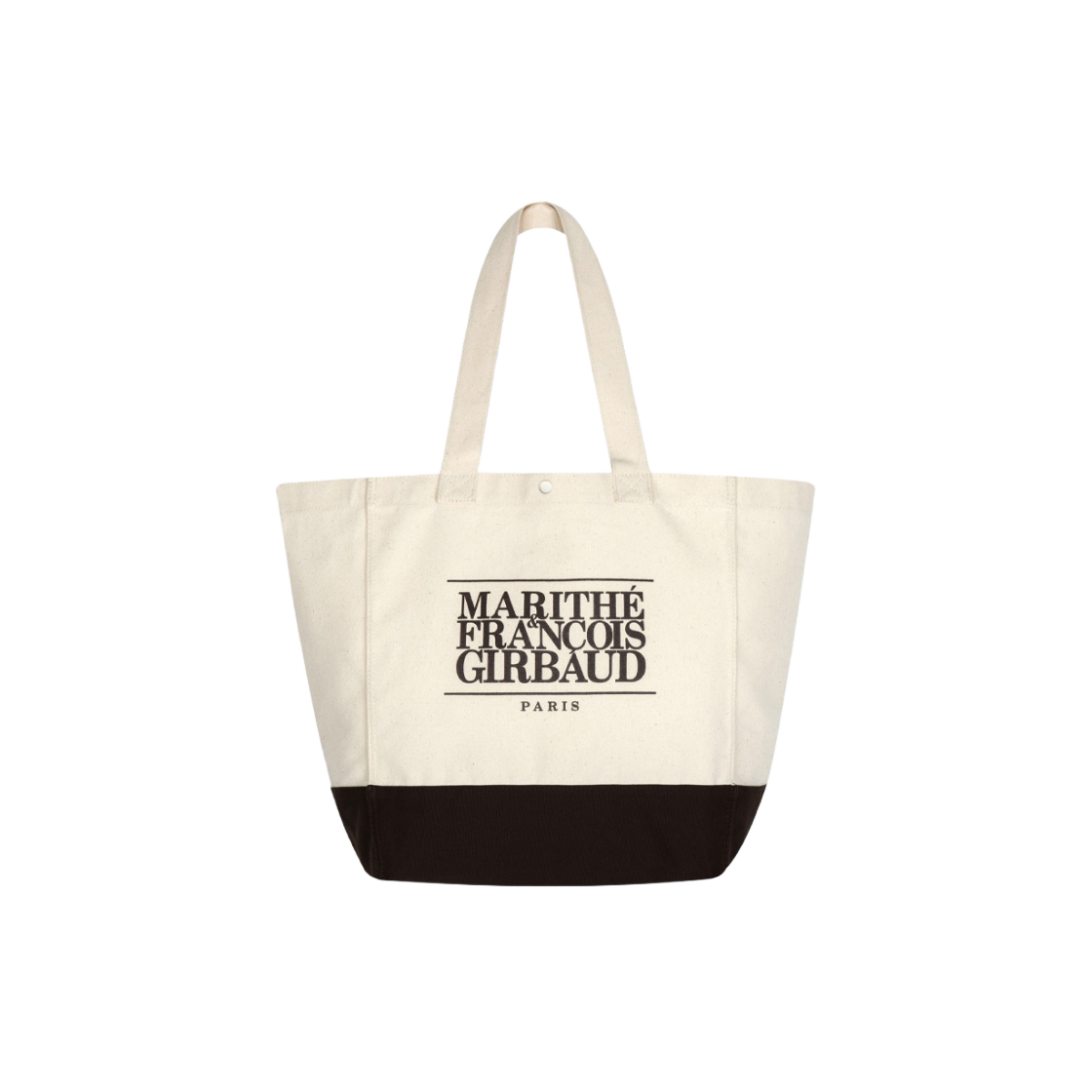 - Marithe Francois Girbaud Classic Logo Bigh Shopper Bag Natural