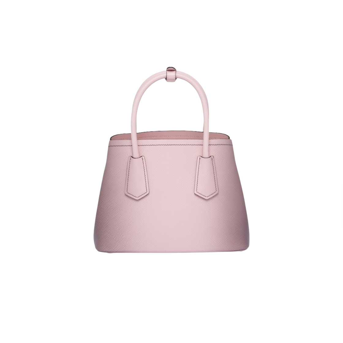 프라다 더블 사피아노 레더 미니백 그라디언트 앨러배스터 핑크(Prada Double Saffiano Leather Mini Bag Gradient Alabaster Pink) - 3