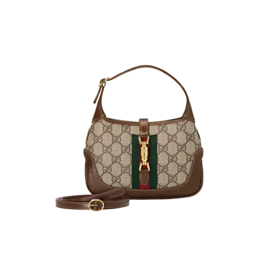 Gucci Jackie 1961 Mini Shoulder Bag Beige Ebony