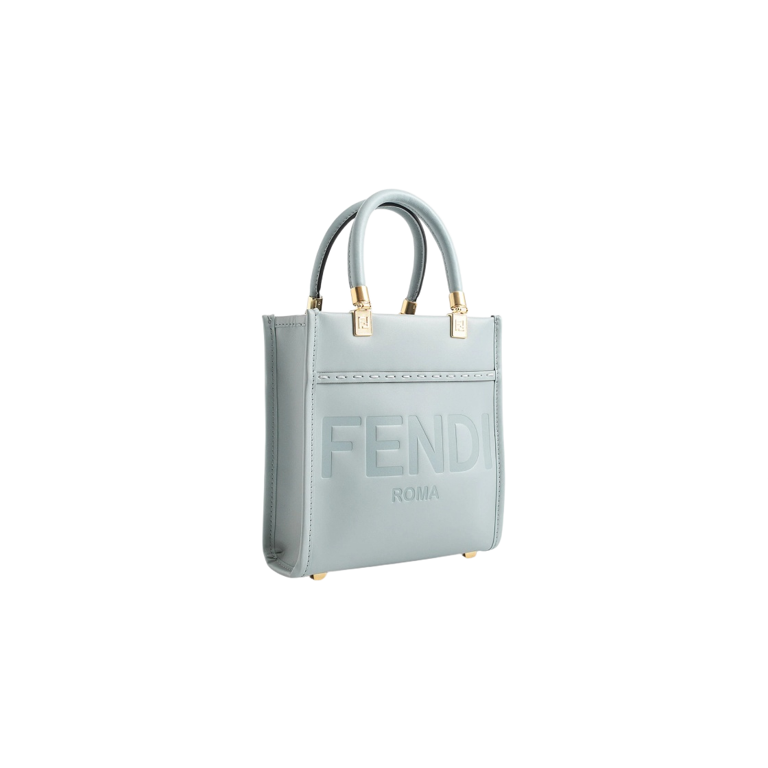 펜디 미니 선샤인 레더 쇼퍼백 라이트 블루(Fendi Mini Sunshine Leather Shopper Bag Light Blue) - 2